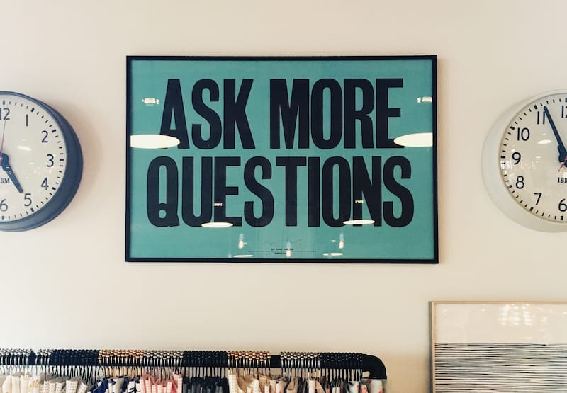 Ask More Questions by Jonathan Simcoe