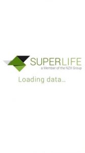 SuperLife mobile app - Home